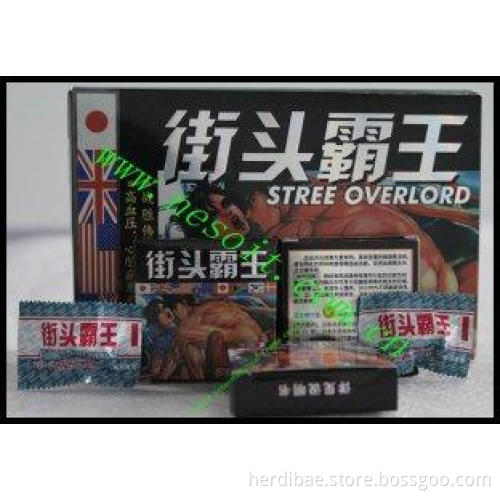 Street Overlord Herbal Male Enhancement Capsules, Energy Ma
